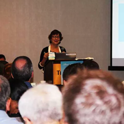 Engineer Thesea Bell speaks at Prevention First Conference in California