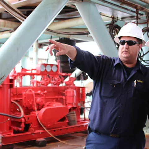 BSEE Deputy Director Visits Production Platform Offshore California