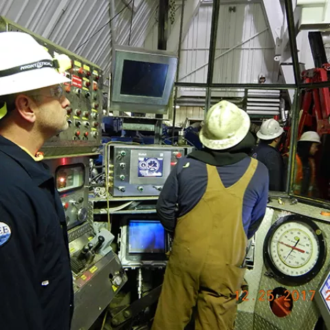 New oil exploration in Arctic federal waters is underway this week with the spudding of a new oil well from an existing man-made island in the Beaufort Sea. Two Bureau of Safety and Environmental Enforcement (BSEE) personnel were on-hand Monday ensuring compliance with approved permits, federal regulations and safety standards.