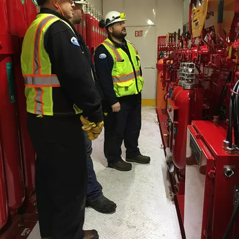 New oil exploration in Arctic federal waters is underway this week with the spudding of a new oil well from an existing man-made island in the Beaufort Sea. Two Bureau of Safety and Environmental Enforcement (BSEE) personnel were on-hand Monday ensuring compliance with approved permits, federal regulations and safety standards.