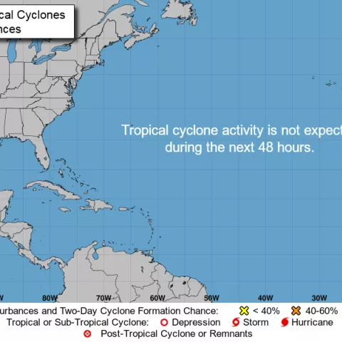 BSEE Gulf of Mexico Storm Activity Statistics: July 19, 2019