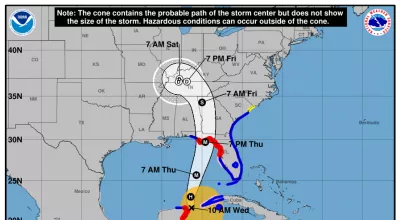 Hurricane Helene Map