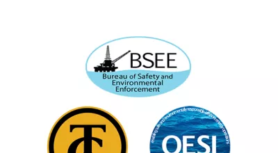 BSEE, OESI and Taft College logos
