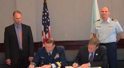 BSEE &amp; Coast Guard MOA 8 Signing