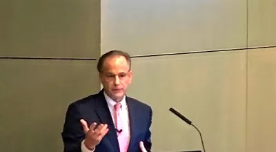 Director Scott Angelle speaks at the Louisiana Association of Business and Industry Conference.