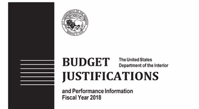 Fiscal Year 2018 BSEE Budget cover page
