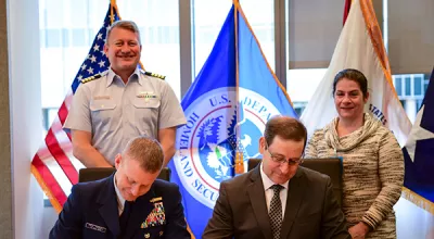 The Bureau of Safety and Environmental Enforcement (BSEE) and U.S. Coast Guard (USCG) signed four revised memorandums of agreement (MOAs) this week in order to improve regulatory collaboration related to the energy industry on the U.S. Outer Continental Shelf (OCS).