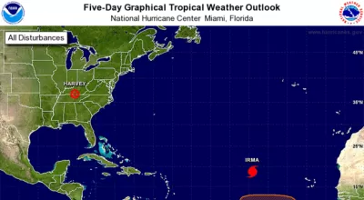 NOAA Hurricane Status 9-2-2017